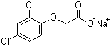 structure of CAS# 2702-72-9, Sodium 2,4-dichlorophenoxyacetate