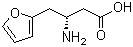 CAS # 270596-32-2, (R)-3-Amino-4-(2-furyl)butanoic acid, (betaR)-beta-Amino-2-furanbutanoic acid, (R)-3-Amino-4-(2-furyl)butyric acid