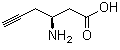 structure of CAS# 270596-46-8, (3S)-3-氨基-5-己炔酸