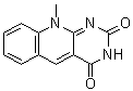 structure of CAS# 27132-53-2, 10-甲基-5-脱氮异咯嗪