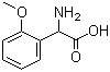 structure of CAS# 271583-17-6, alpha-Amino-2-methoxybenzeneacetic acid