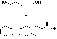 CAS # 2717-15-9, Triethanolammonium oleate, TEA-Oleate, TO 1, TO 1 (lubricant), Triethanolamine oleate, Triethanolamine oleic acid salt, Triethanolammonium oleate, Trietol