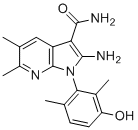 CAS # 2719793-90-3, RP-6306, (Rac)-RP-6306, 2-amino-1-(3-hydroxy-2,6-dimethylphenyl)-5,6-dimethylpyrrolo[2,3-b]pyridine-3-carboxamide
