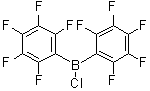 CAS 登录号：2720-03-8, 氯二(全氟苯基)硼烷