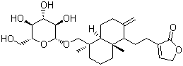 structure of CAS# 27215-14-1, 新穿心莲内酯