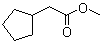 structure of CAS# 2723-38-8, Methyl cyclopentylacetate