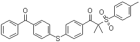 CAS # 272460-97-6, 1-[4-[(4-Benzoylphenyl)thio]phenyl]-2-methyl-2-[(4-methylphenyl)sulfonyl]-1-propanone, Esacure 1001, Esacure 1001M, LFC 1001