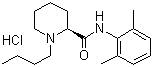 structure of CAS# 27262-48-2, Levobupivacaine hydrochloride