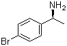 structure of CAS# 27298-97-1, (S)-(-)-4-Bromo-alpha-phenylethylamine