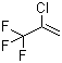 structure of CAS# 2730-62-3, 2-Chloro-3,3,3-trifluoropropene