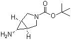 structure of CAS# 273206-92-1, rel-(1R,5S,6S)-6-氨基-3-氮杂双环[3.1.0]己烷-3-羧酸叔丁酯