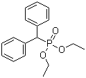 structure of CAS# 27329-60-8, 二苯甲基亚磷酸二乙酯