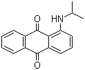 CAS 登录号：27354-18-3, 溶剂红 169, 1-异丙基氨基-9,10-蒽二酮