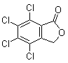 CAS # 27355-22-2, 4,5,6,7-Tetrachlorophthalide