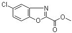 structure of CAS# 27383-92-2, Methyl 5-chloro-2-benzoxazolecarboxylate