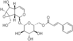 structure of CAS# 27409-30-9, 胡黄连苷 I