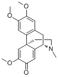 CAS # 27510-33-4, O-Methylpallidine, (9S)-Sebiferine, Fissistigine C, O-Methyl-(+)-flavinantine