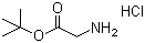 structure of CAS# 27532-96-3, Glycine tert butyl ester hydrochloride