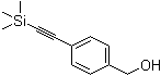 structure of CAS# 275386-60-2, 4-(Trimethylsilylethynyl)benzyl alcohol