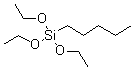 structure of CAS# 2761-24-2, Pentyltriethoxysilane