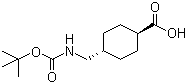 Boc-氨甲环酸分子结构 (CAS 27687-14-5)