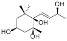 CAS # 276870-26-9, Megastigm-7-ene-3,5,6,9-tetraol, 3S,5R,6R,9S-Tetrahydroxymegastigman-7-ene