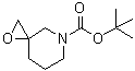structure of CAS# 276872-90-3, 1-氧杂-5-氮杂螺[2.5]辛烷-5-羧酸叔丁酯