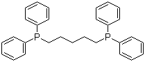 structure of CAS# 27721-02-4, 1,5-双(二苯基膦)戊烷