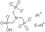 CAS 登录号：27794-93-0, 氨基三甲叉膦酸钾