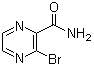 structure of CAS# 27825-22-5, 3-溴吡嗪甲酰胺