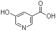 structure of CAS# 27828-71-3, 5-羟基烟酸