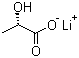 structure of CAS# 27848-80-2, Lithium L-lactate