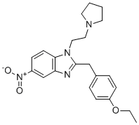 structure of CAS# 2785346-75-8, N-Pyrrolidino etonitazene