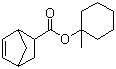 CAS # 279243-78-6, Bicyclo[2.2.1]hept-5-ene-2-carboxylic acid 1-methylcyclohexyl ester