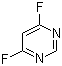CAS # 2802-62-2, 4,6-Difluoropyrimidine