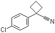 structure of CAS# 28049-61-8, 1-(4-氯苯基)-1-氰基环丁烷