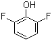 structure of CAS# 28177-48-2, 2,6-二氟苯酚