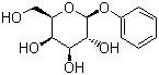 structure of CAS# 2818-58-8, 苯基-beta-D-吡喃半乳糖苷