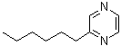 CAS # 28217-91-6, 2-(Hexyl)pyrazine