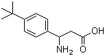 structure of CAS# 282524-82-7, 3-Amino-3-(4-tert-butylphenyl)propanoic acid