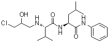 CAS # 282726-25-4, N-(3-Chloro-2-hydroxypropyl)-L-valyl-N-phenyl-L-leucinamide
