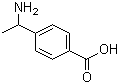 structure of CAS# 28357-95-1, 4-(1-氨基乙基)苯甲酸