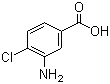 CAS # 2840-28-0, 3-Amino-4-chlorobenzoic acid, 4-Chloro-3-aminobenzoic acid