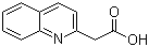 structure of CAS# 284477-00-5, 2-喹啉乙酸