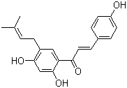 structure of CAS# 28448-85-3, Bavachalcone