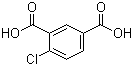 CAS # 2845-85-4, 4-Chloroisophthalic acid, 4-Chlorobenzene-1,3-dicarboxylic acid