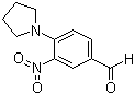 structure of CAS# 284679-97-6, 3-Nitro-4-(1-pyrrolidino)benzaldehyde