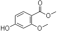 structure of CAS# 28478-46-8, 4-羟基-2-甲氧基苯甲酸甲酯