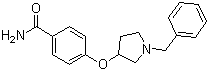 CAS # 28506-17-4, 4-(1-Benzylpyrrolidin-3-yloxy)benzamide