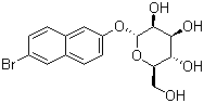 structure of CAS# 28541-84-6, 6-溴-2-萘基 alpha-D-吡喃甘露糖苷